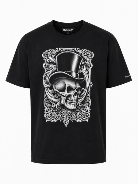 Футболка чоловіча Top Hat Skull US-0249 фото