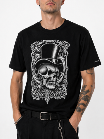Футболка чоловіча Top Hat Skull US-02493XL фото
