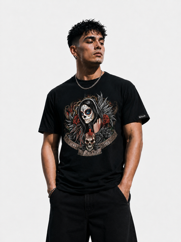 Чоловіча футболка &laquo;Santa Muerte&raquo; US-0241XXL фото