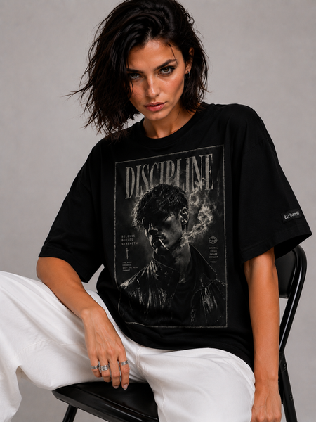 Футболка жіноча Discipline Oversize US-0257XS фото