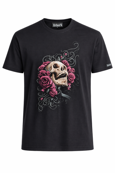 Футболка чоловіча Skull Roses US-0243L фото