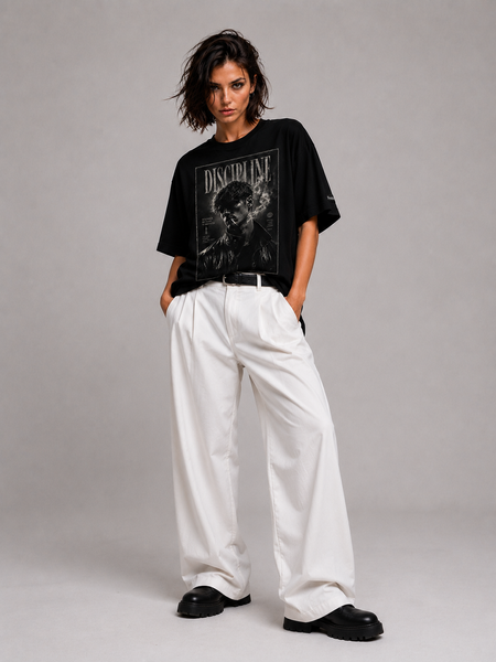 Футболка жіноча Discipline Oversize US-0257XL фото