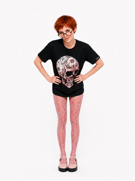 Футболка жіноча Pink Skull US-02423XL фото